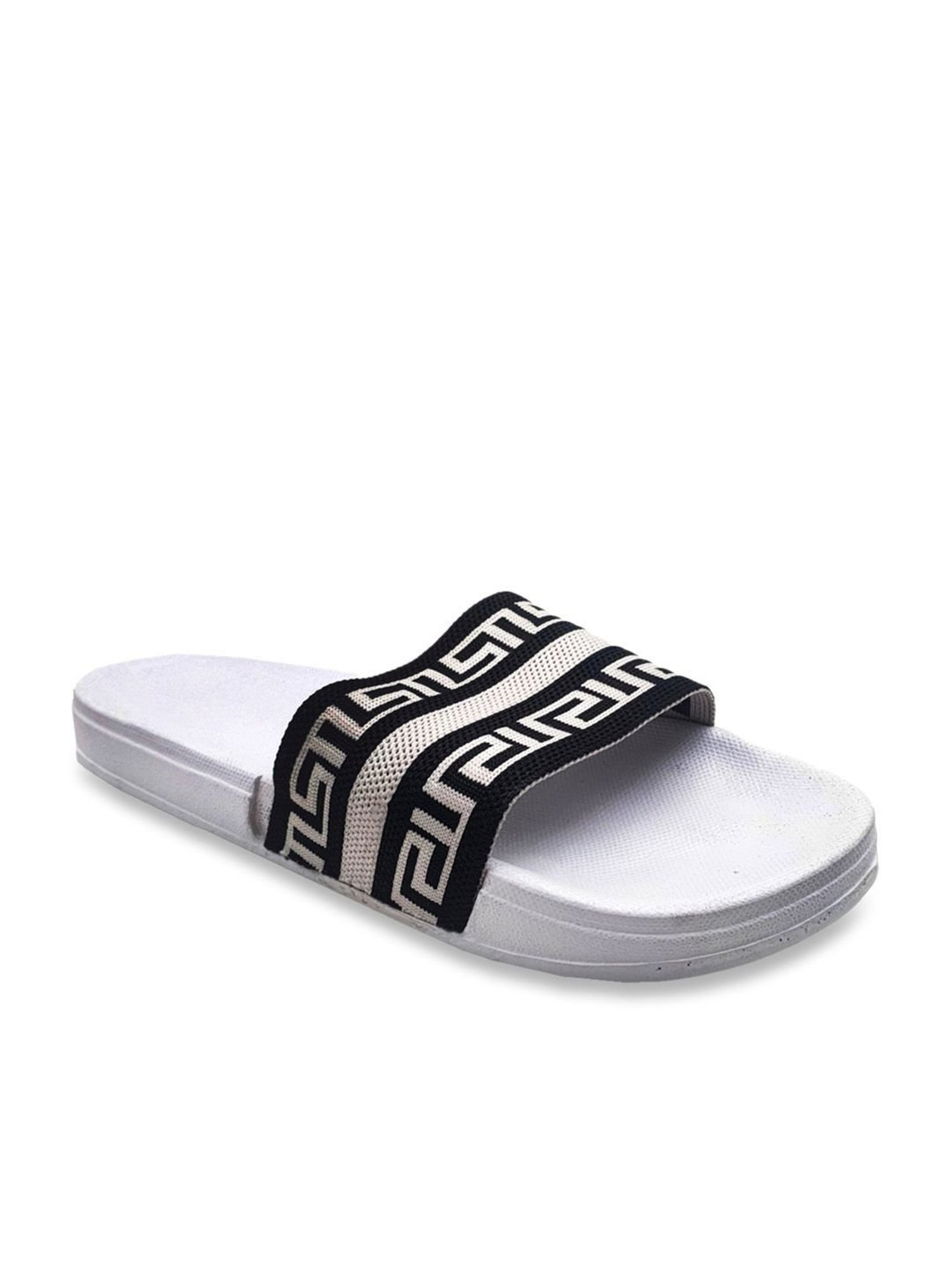 Pampy Angel Men's White Casual Slides