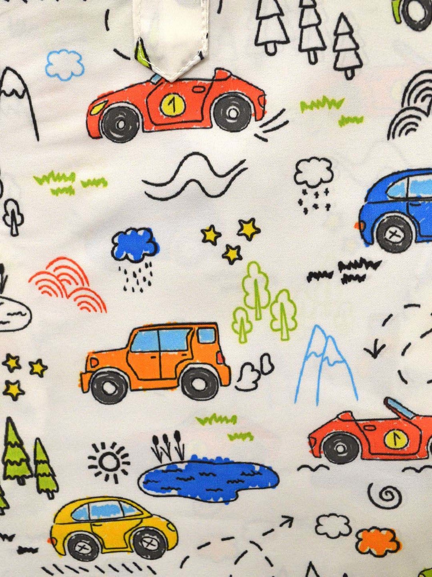 A.T.U.N. Boys Multicolor Printed Full Sleeves Kurta Set