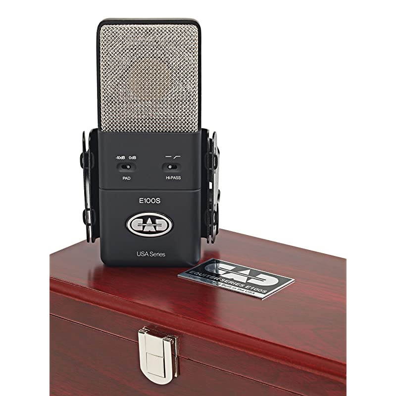 Condenser Microphone, Black (AMS-E100S)