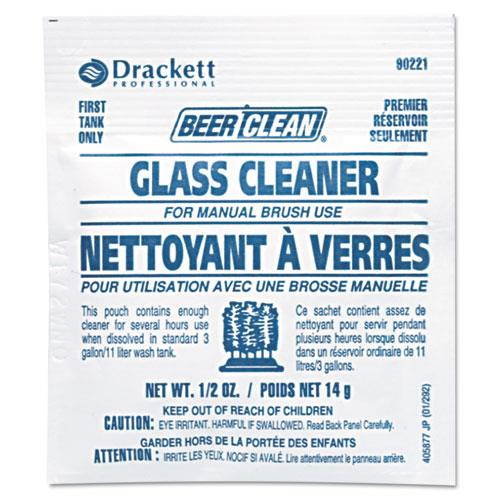 Diversey Beer Clean Glass Cleaner Powder .5oz Packet 100/Carton 990224