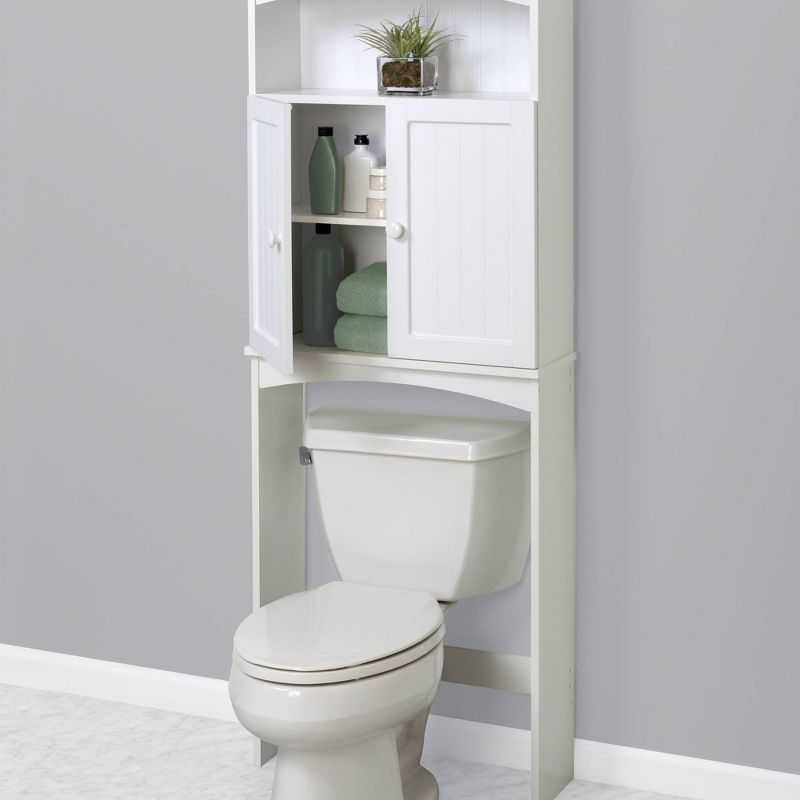 Country Cottage Space Saver 2 Doors Wood White - Zenna Home