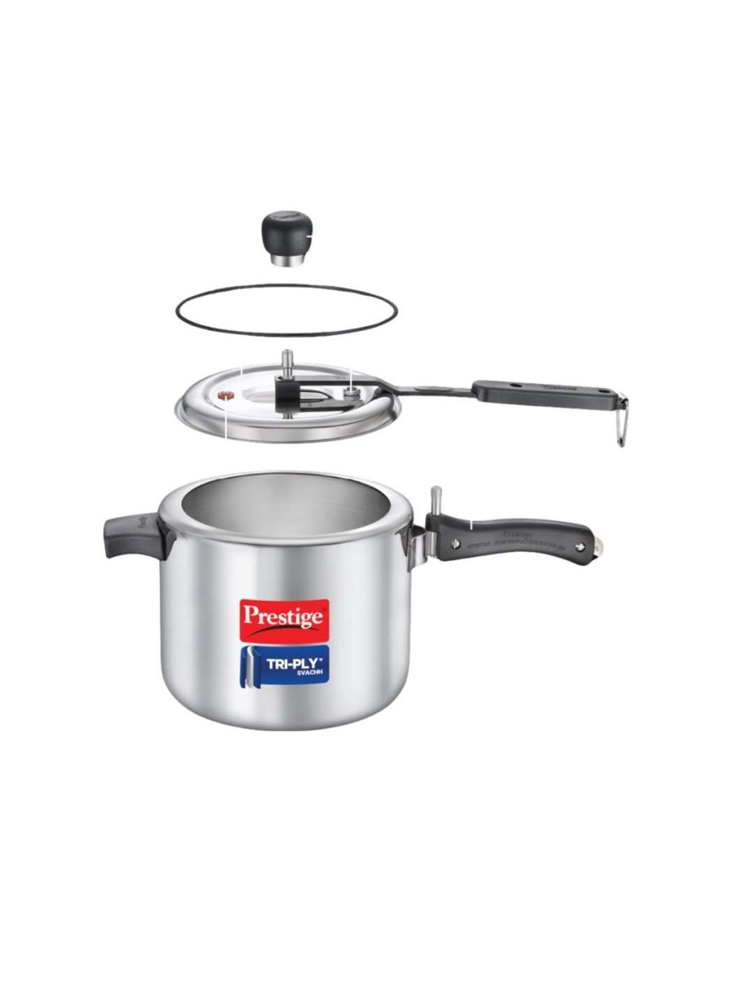 Pigeon Silver Stainless steel Pressure Cooker (10 L)