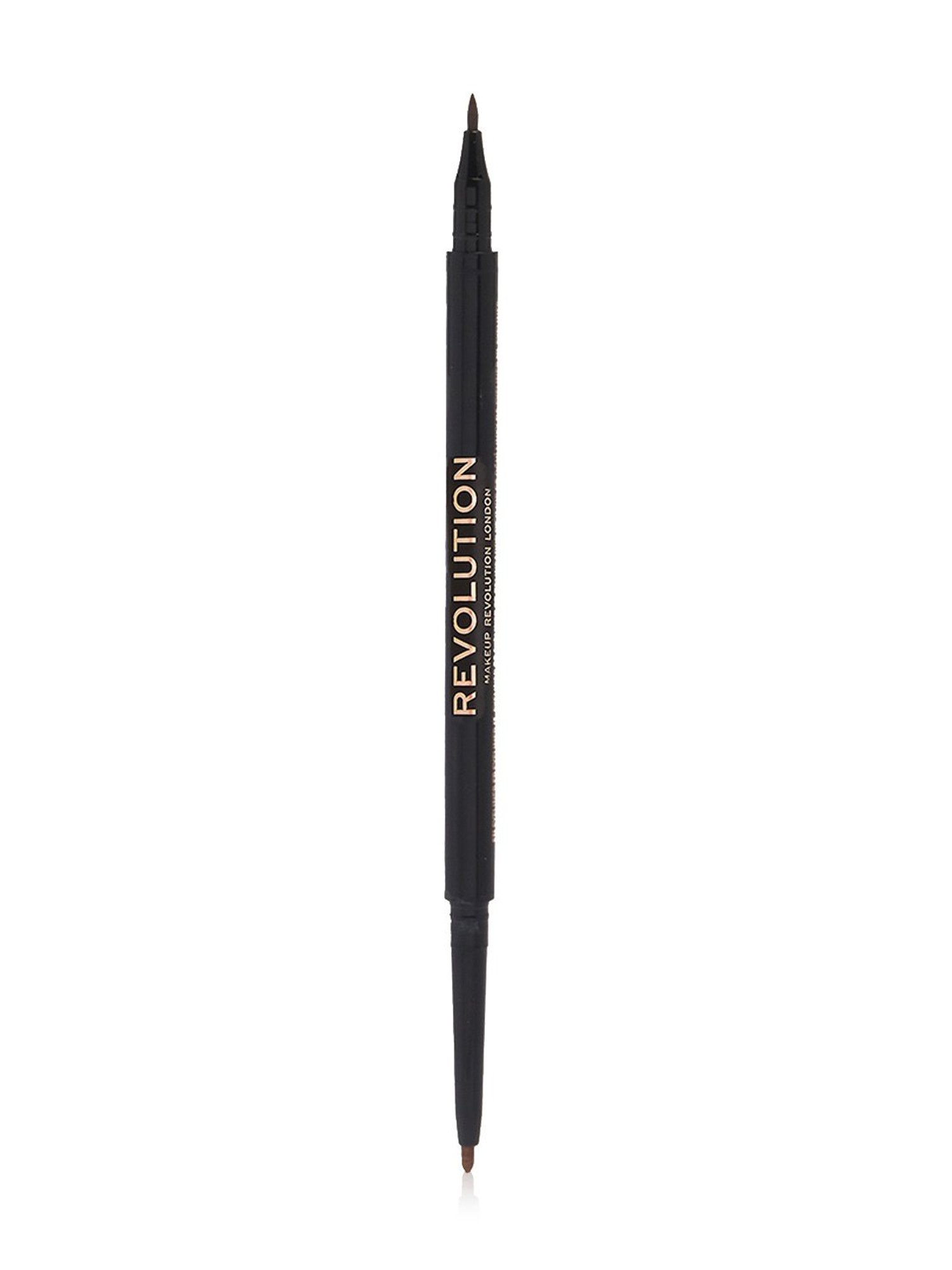 Makeup Revolution Felt & Kohl Eyeliner Brown - 0.33 gm
