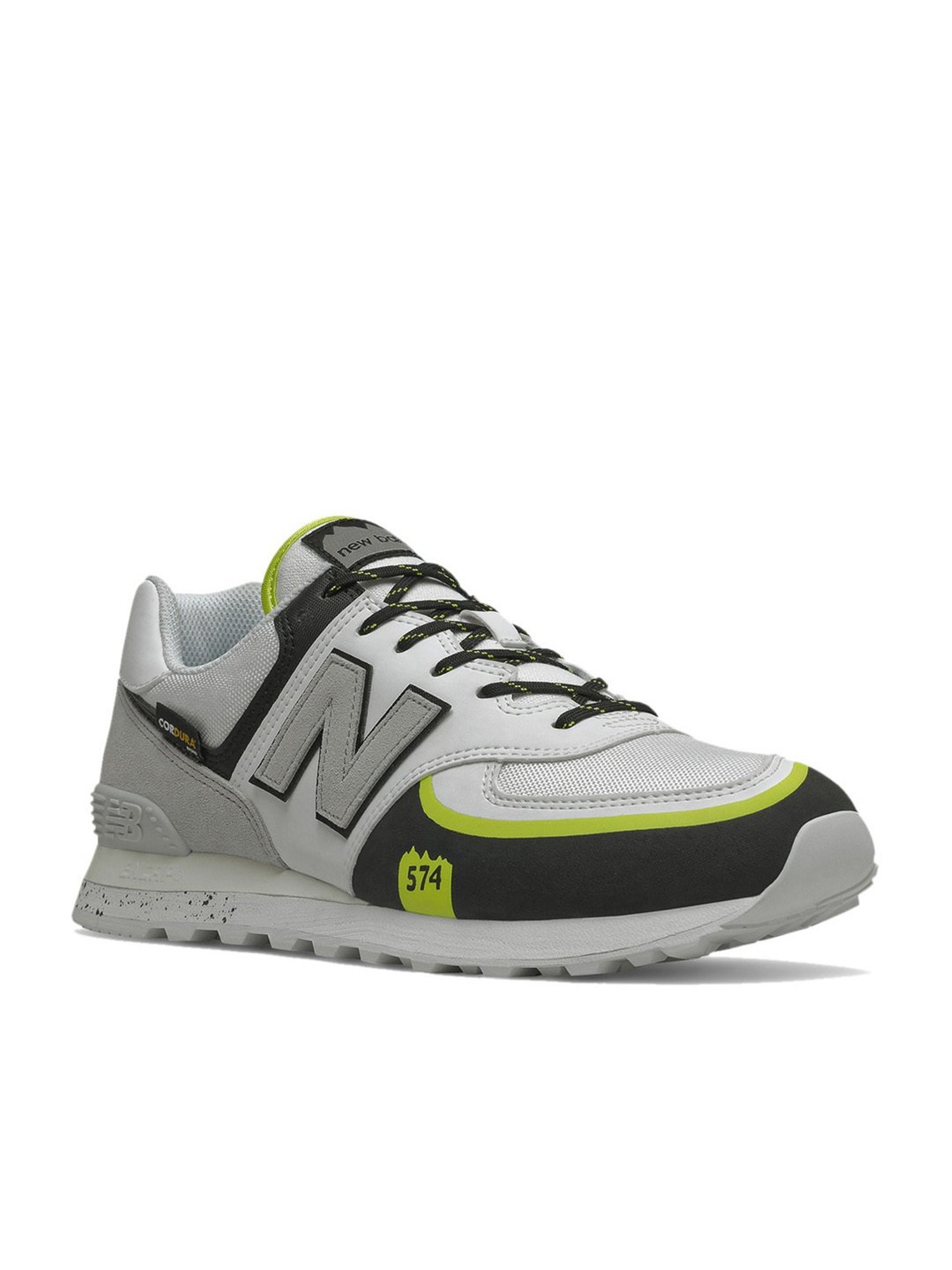 New Balance Men's 574 White Casual Sneakers