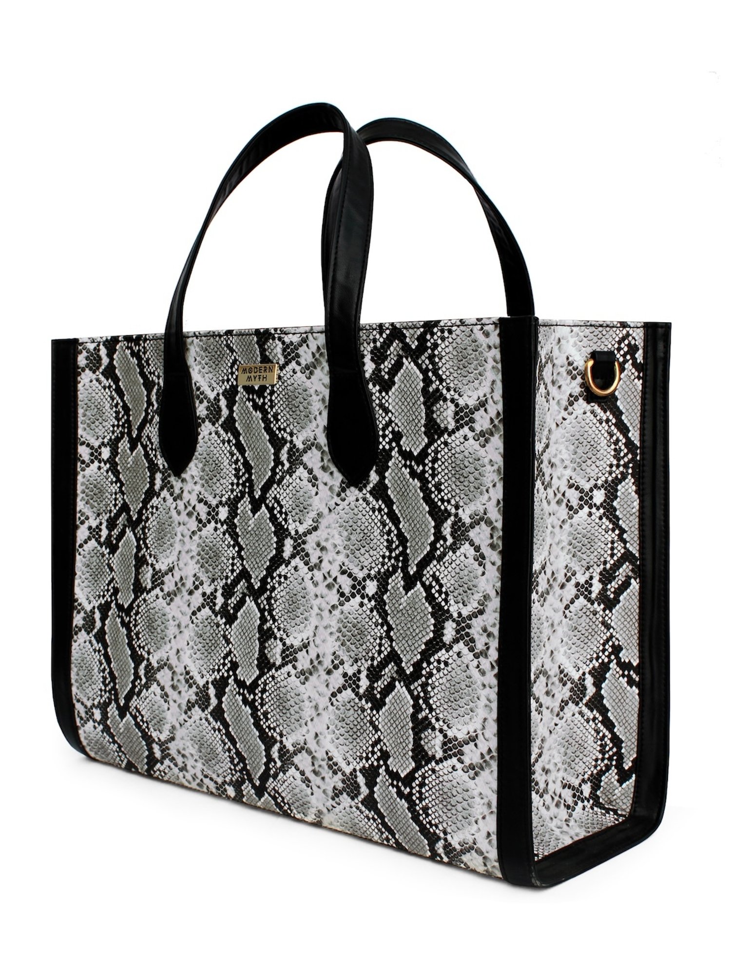 Modern Myth Cosmic Multicolor Printed Large Tote Bag