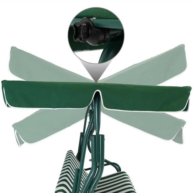 La Siesta HAL21-1 Habana Organic Cotton Lounger Comfortable Indoor Outdoor Hammock Chair with Suspension Set and Bamboo Spreader, Nougat