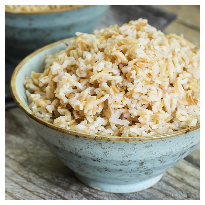 Augason Farms Gluten Free Long Grain Brown Rice Pail - 26lb