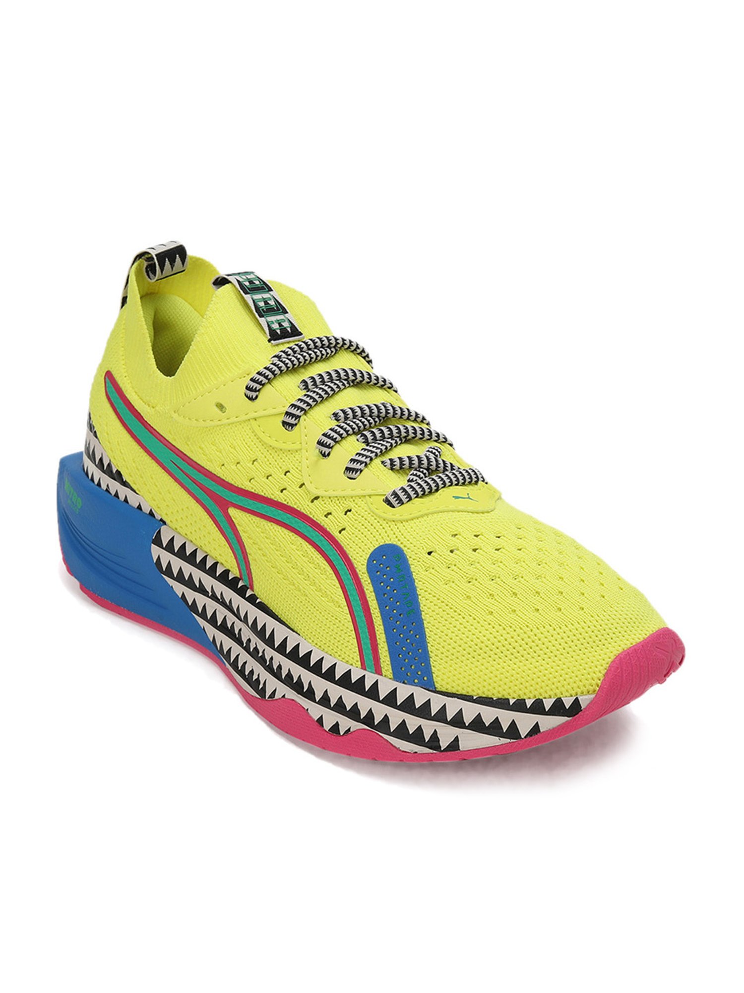 Puma Women's lemlem NITRO Luxe Lime Training Shoes