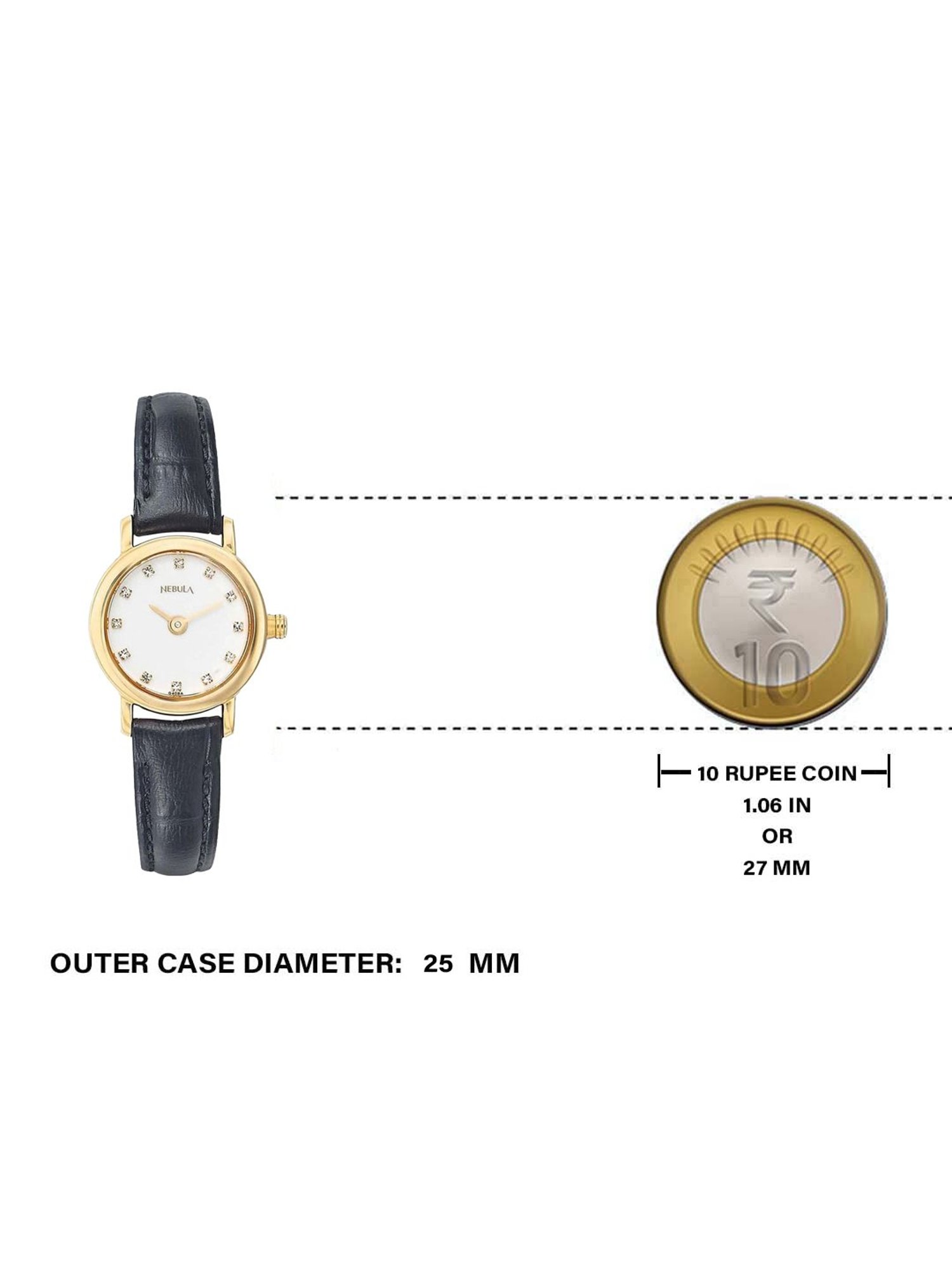 Nebula NN991DL01 18 Karat Solid Gold Watch for Women
