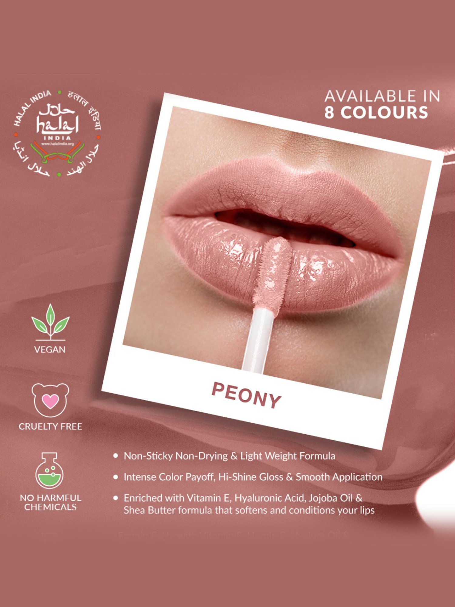 Littmuss Kiss Xpert Lip Gloss Peony - 2.5 ml