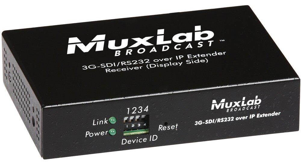 MuxLab 500756-RX 3G-SDI Over IP Receiver Unit with PoE w/2-Yr Warranty