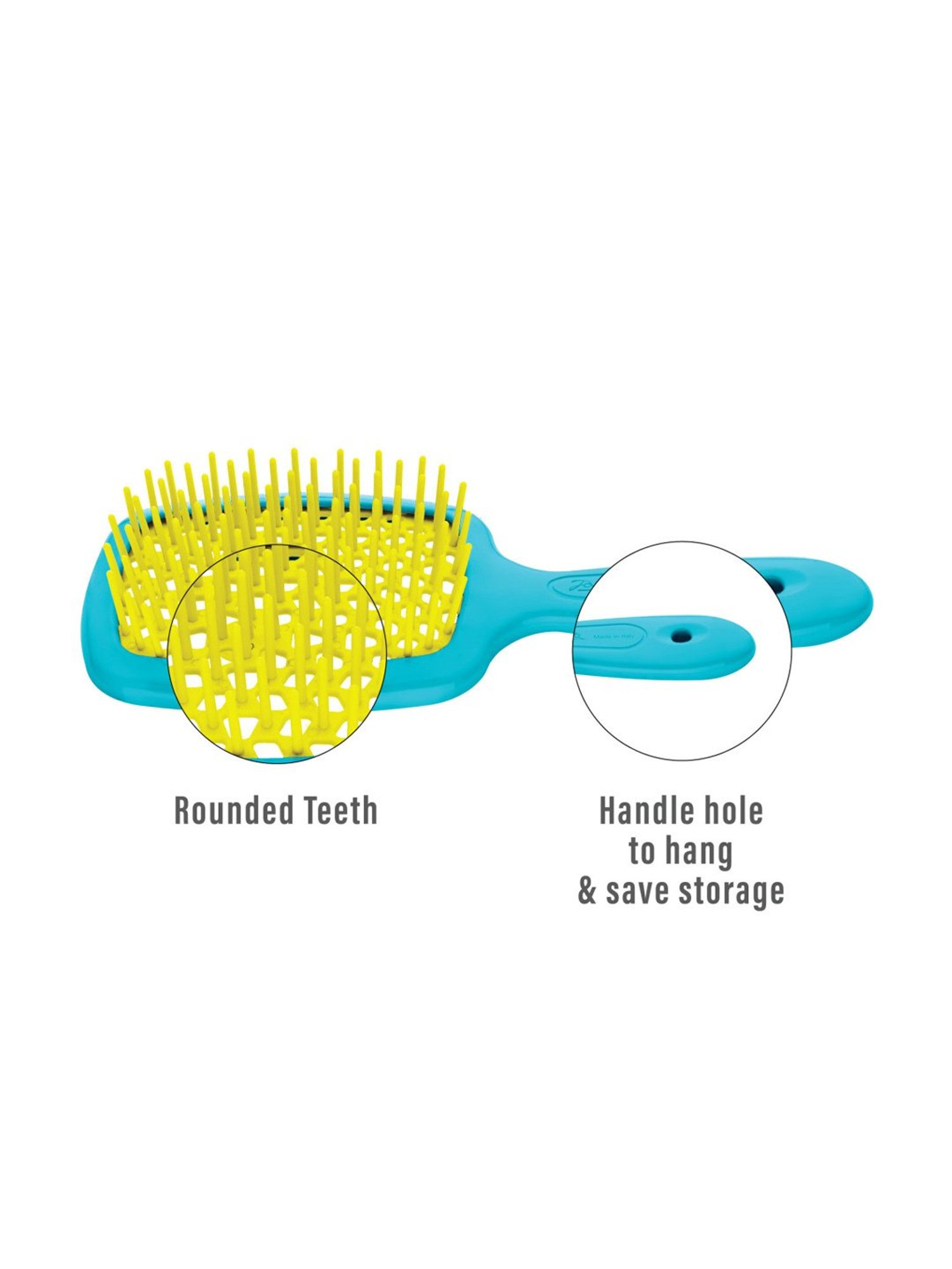 Janeke 1830 Professional Turquoise Small Super Brush