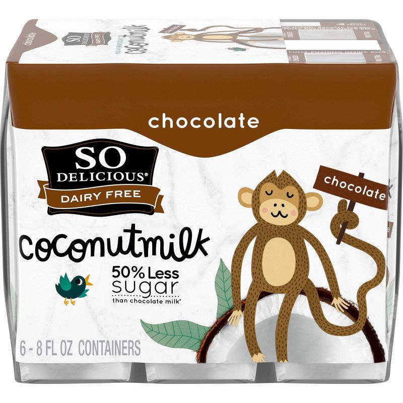 So Delicious Chocolate Coconut Milk Dairy Free - 6ct