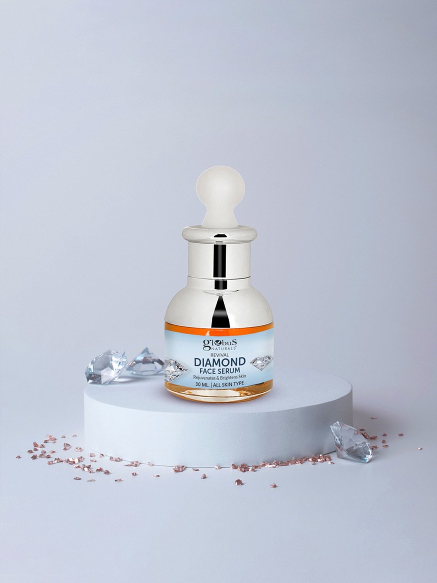 Globus Naturals Revival Diamond Face Serum - Pack of 2