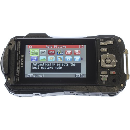 Ricoh WG-60 Digital Camera (Black)