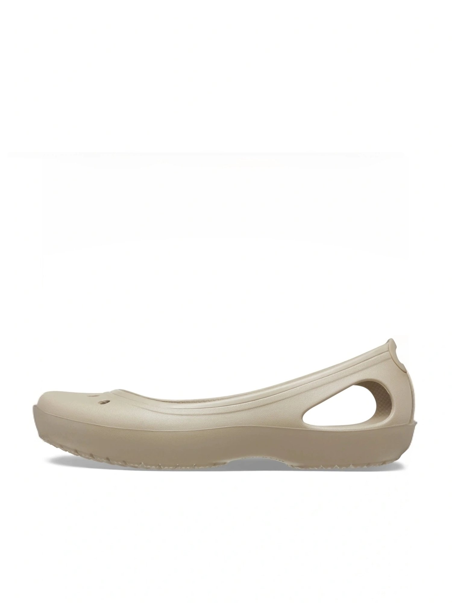 Crocs Women's Kadee Beige Flat Ballets