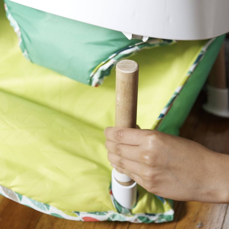 Evenflo Exersaucer Tiny Tropics 2-in-1 Baby Seat + Doorway Jumper