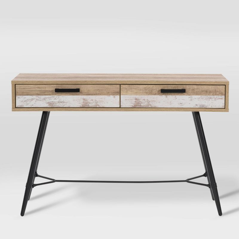 Aurora Entryway Table Beige/White - CorLiving