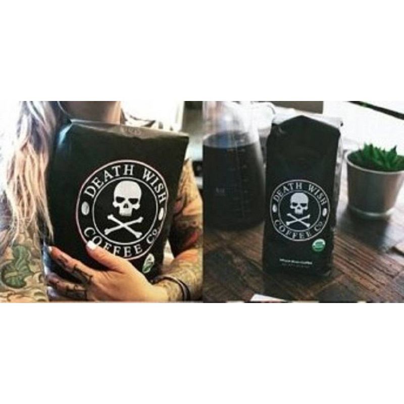 Death Wish Dark Roast Ground Coffee - 16oz