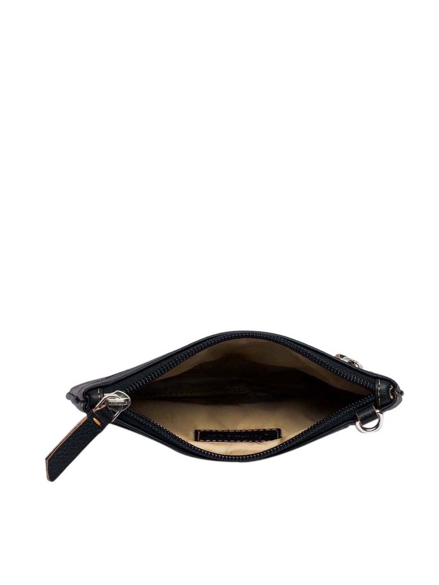 Mai Soli Virginia Small Slim Wristlet Pouch - Black