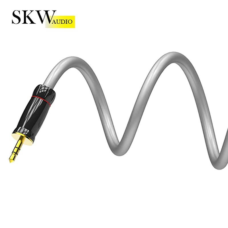 Audiophiles AUX Cable 35mm Male to Male with OD 68mm Stereo Audio Cable for SubwooferHome Theater and More 164ft5MPVC