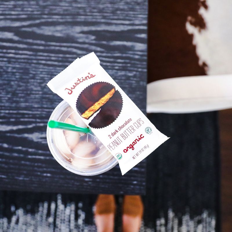 Justin's Organic Dark Chocolate Peanut Butter Cups - 1.4oz