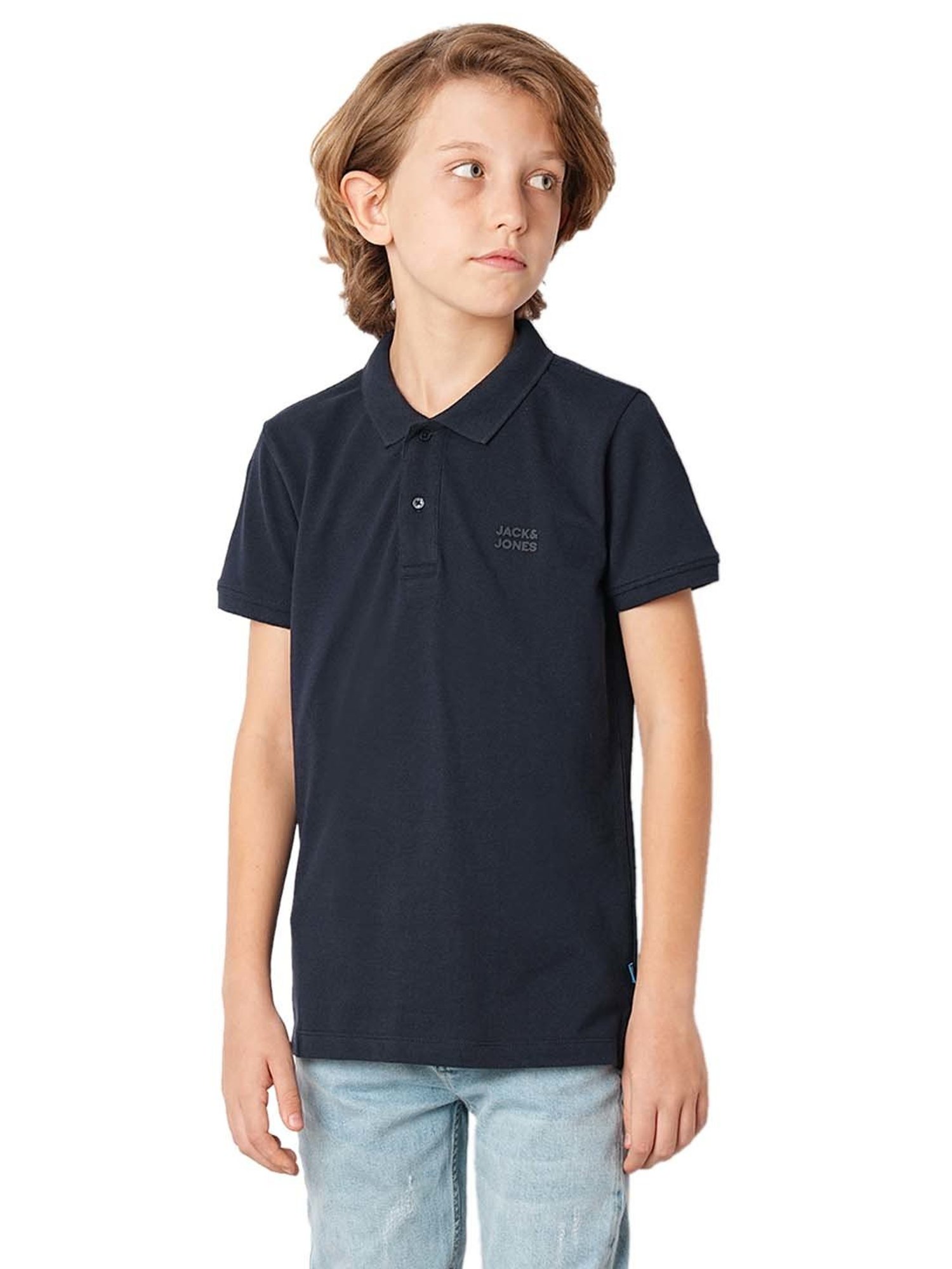 Pantaloons Junior Multicolor Cotton Striped Polo T-Shirt