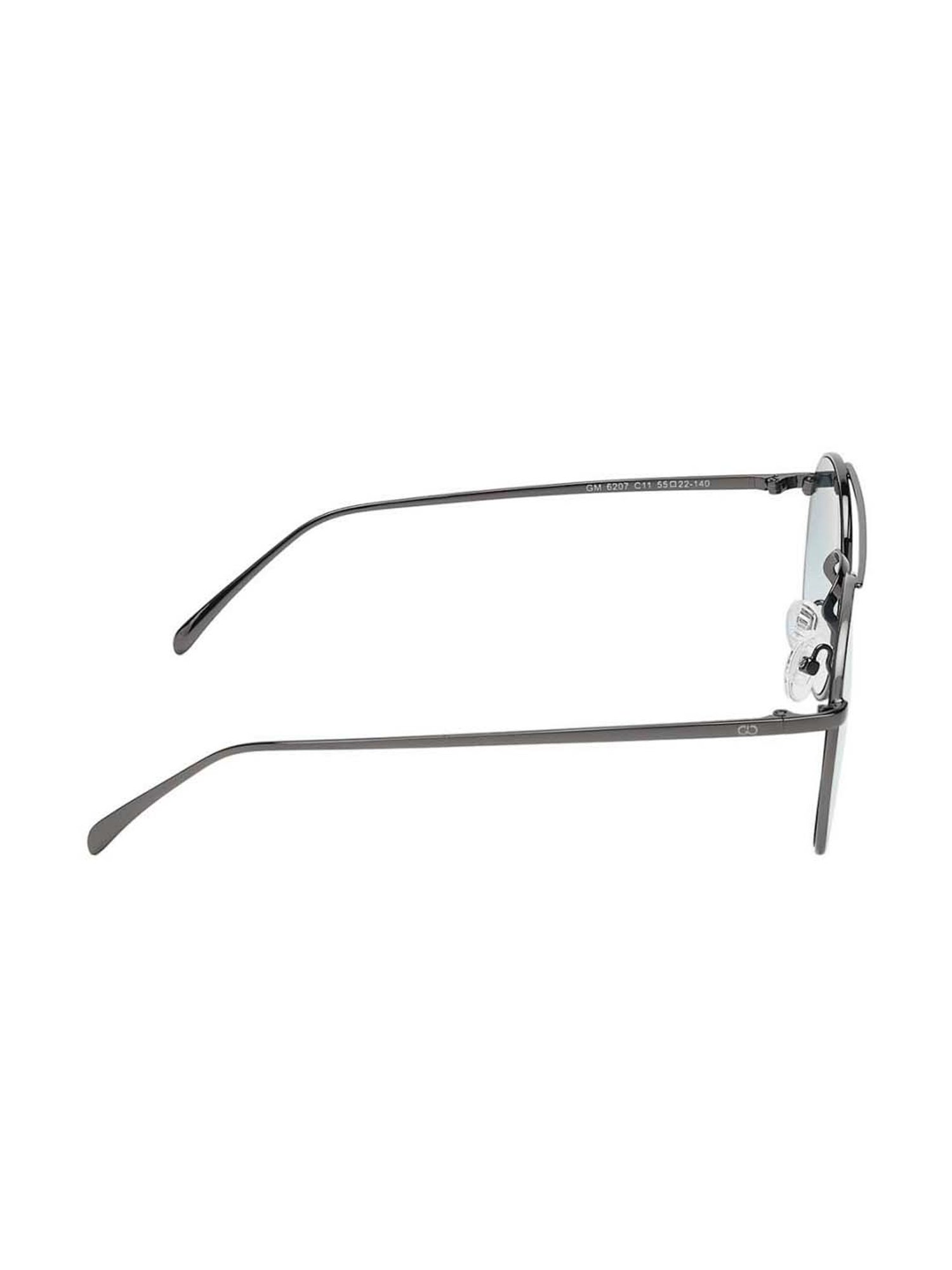 Gio Collection GM6207C11 Blue Round Sunglasses