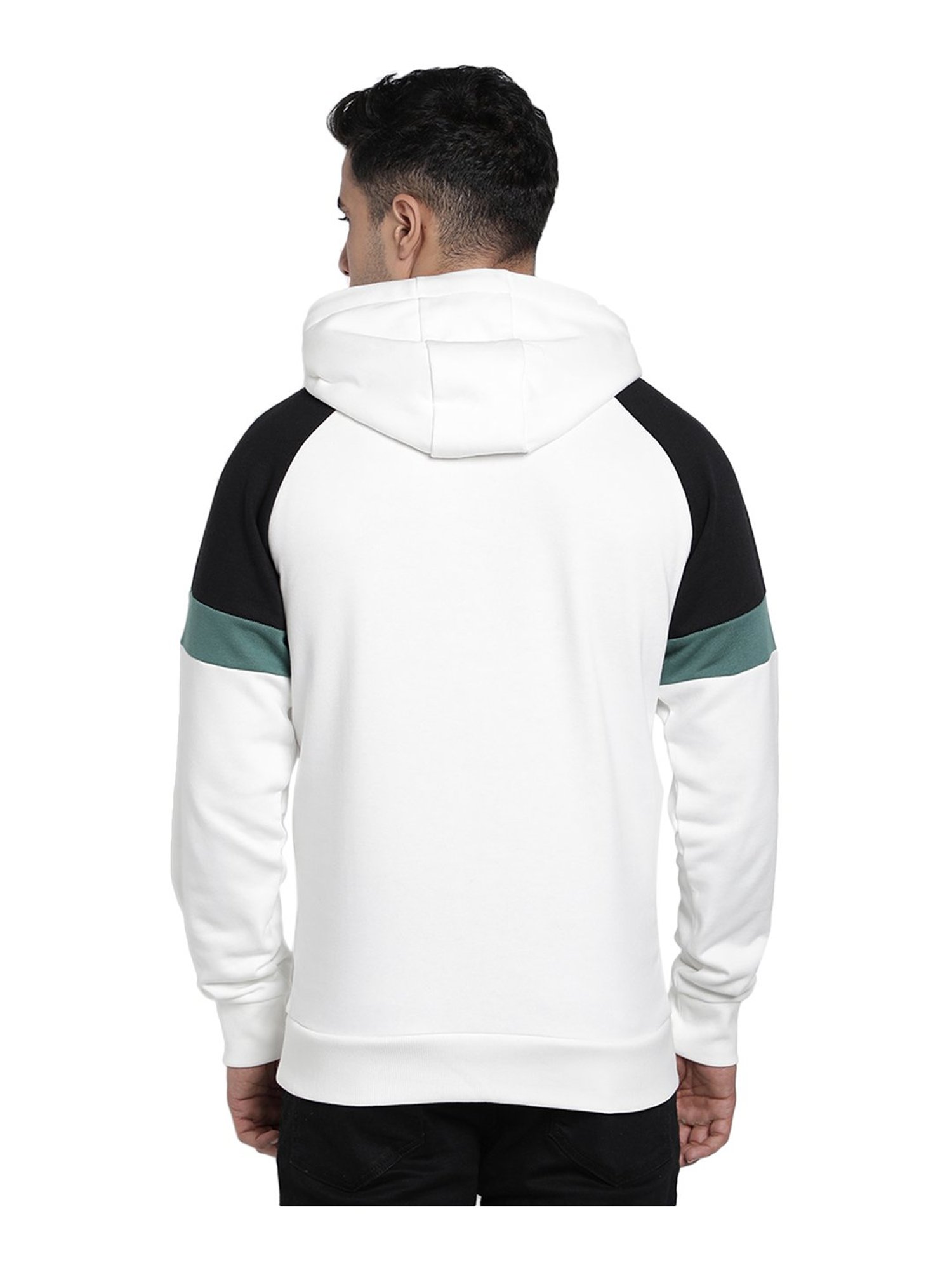 Red Tape White Hooded Sweatshirt