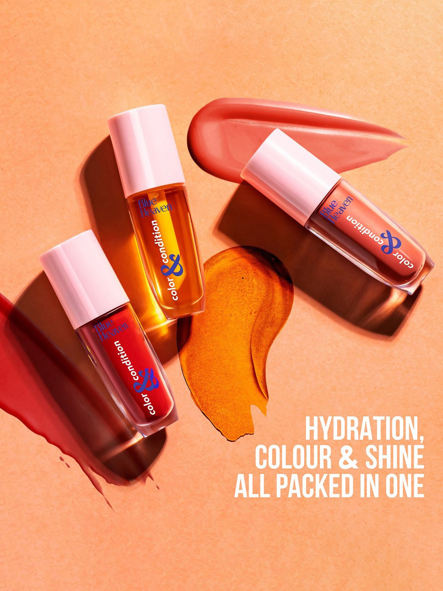 Blue Heaven Color & Condition Lip Oil Cranberry Red - 4.2 ml