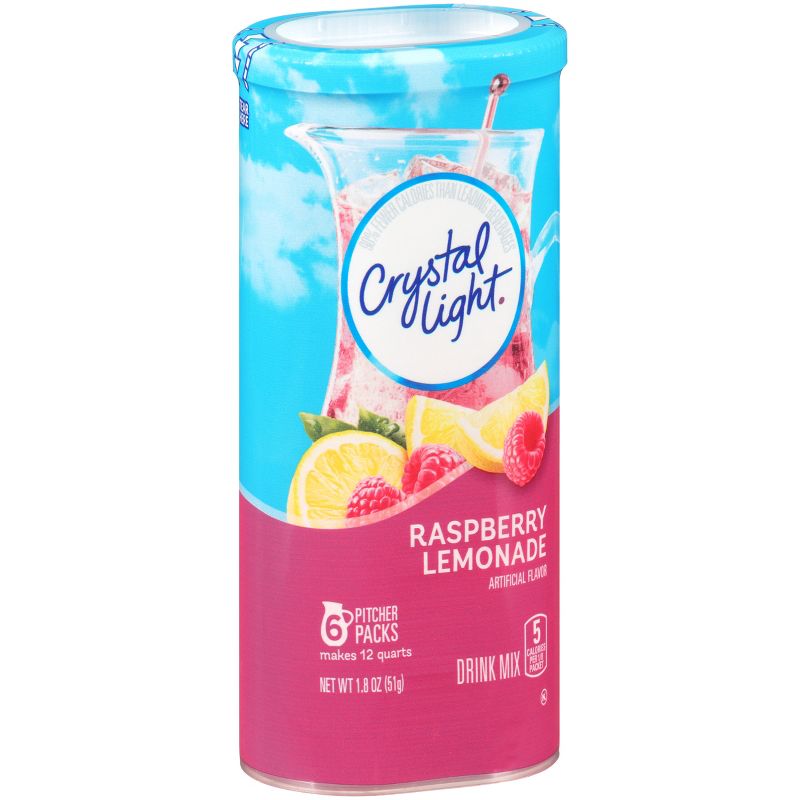 Crystal Light Raspberry Lemonade Drink Mix - 6pk/1.8oz