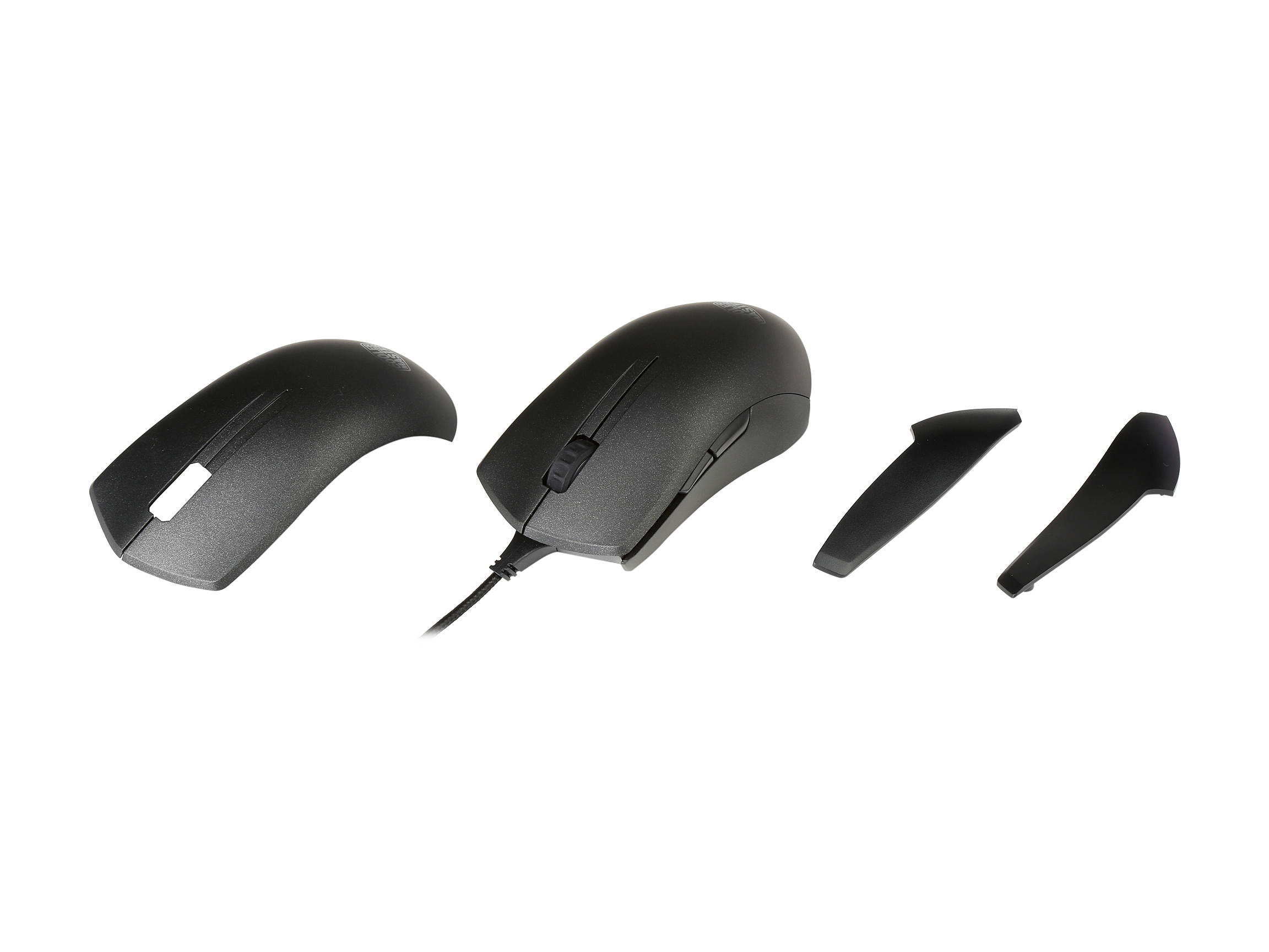MasterMouse Pro L Ambidextrous Gaming Mouse with Interchangeable Grips