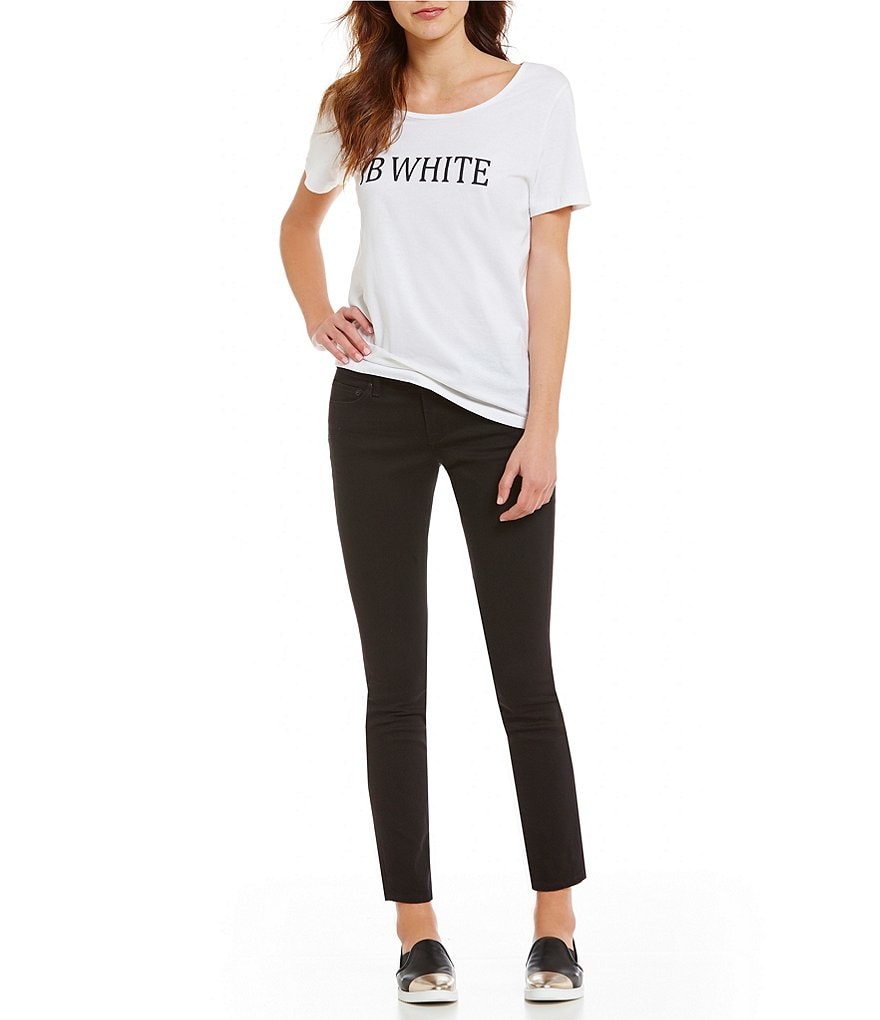 Heritage J.B. White Logo Scoop Neck Short Sleeve Tee