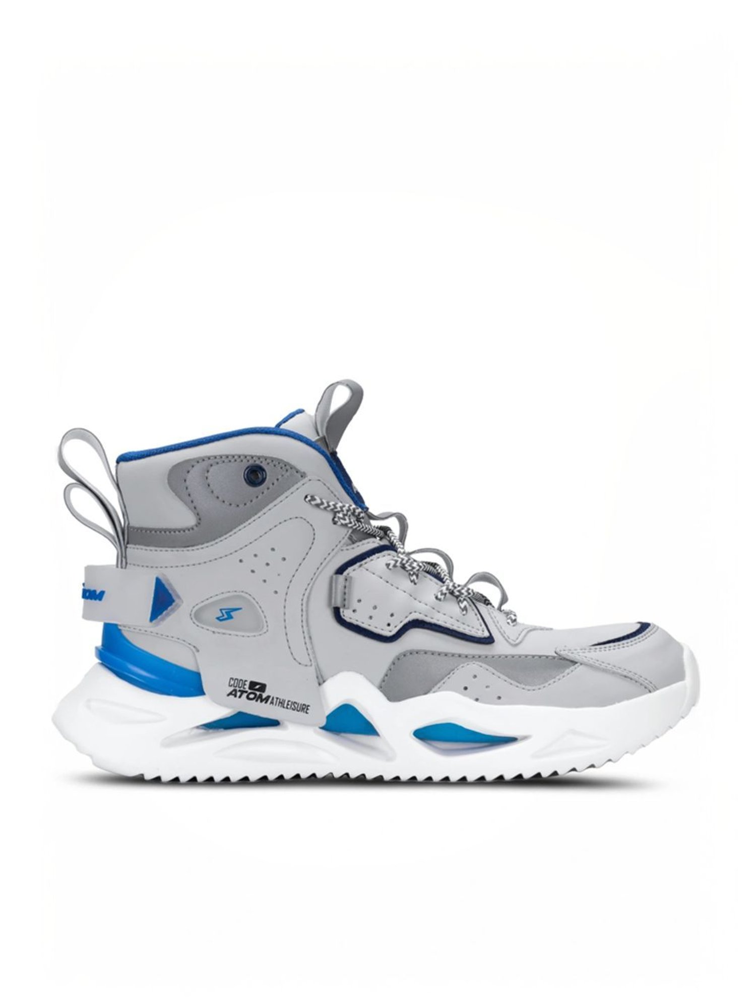 Atom Men's Chroma Kick Grey Running Shoes