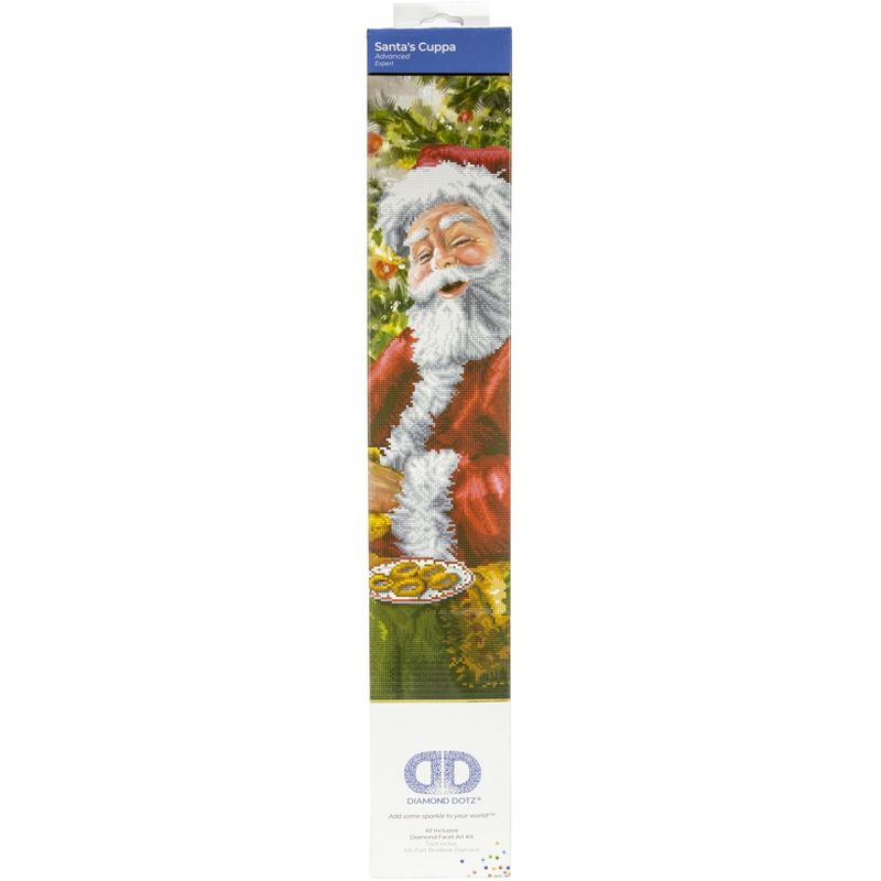 Diamond Dotz Diamond Embroidery Facet Art Kit 20.5"X31.5"-Santa's Cuppa