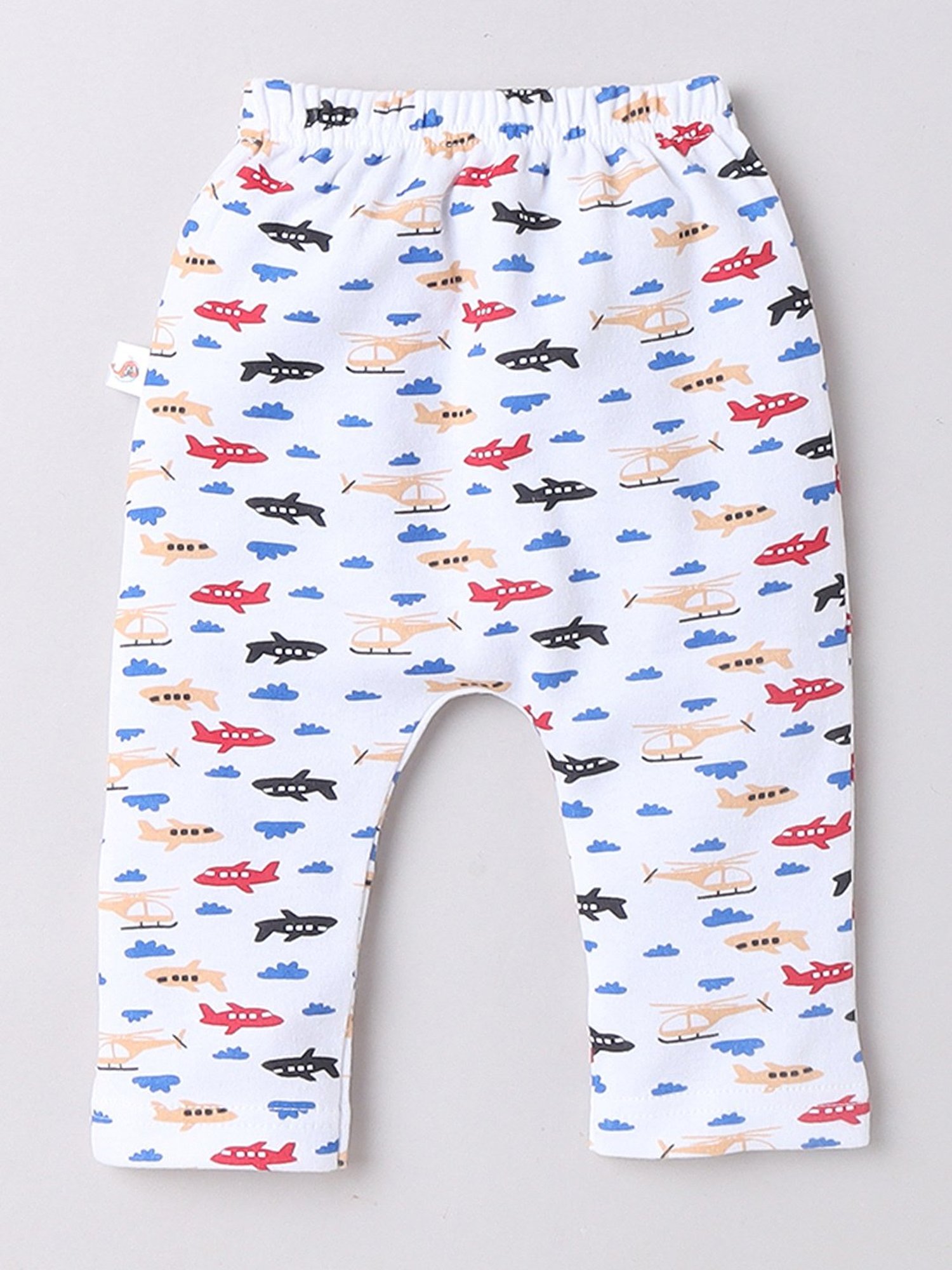 Bumzee Kids Multicolor Printed Pants (Pack Of 3)