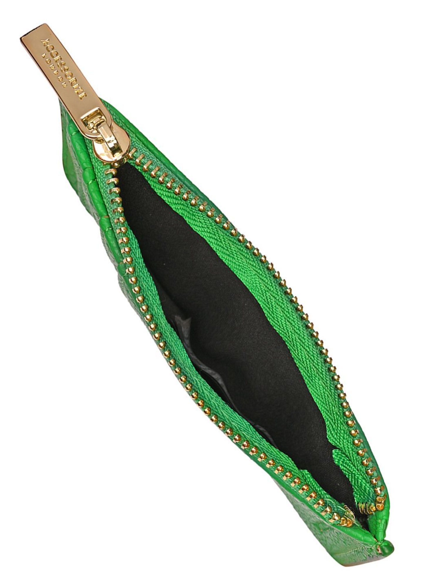 Accessorize London Green Embroidered Card Holder