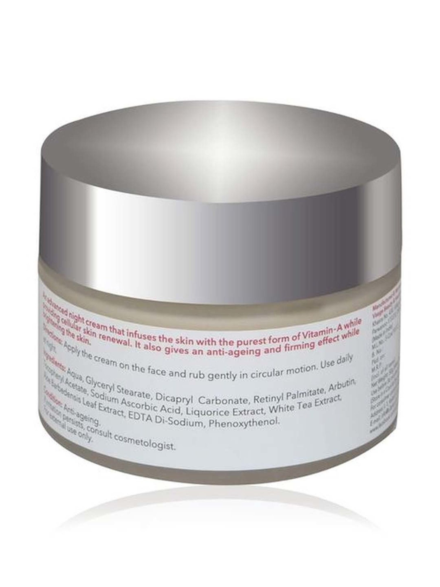 O3+ Vitamin A Night Repair Anti Ageing Cream - 50 gm