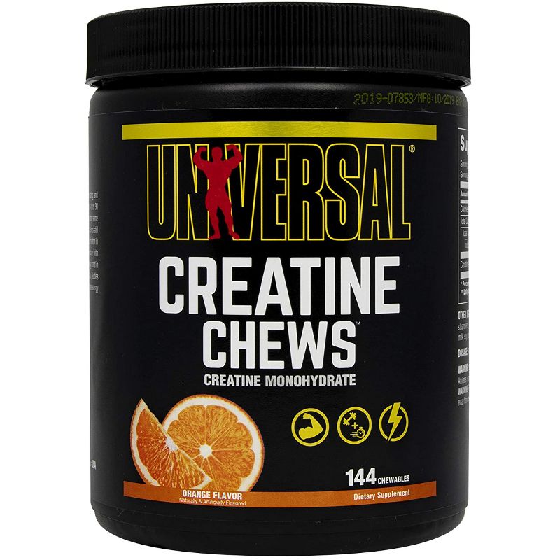 Universal Nutrition Creatine Chews Dietary Supplement - Orange - 144 Chews