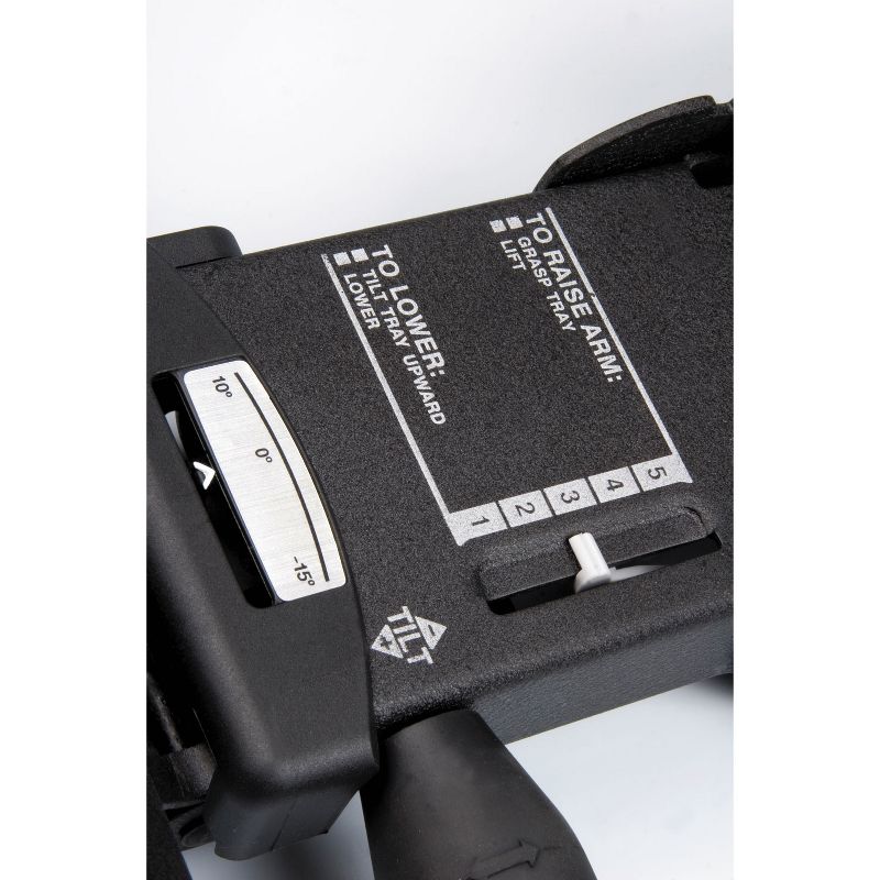 Kelly Computer Supply Leverless Lift N Lock Keyboard Tray 19w x 10d Black 69575