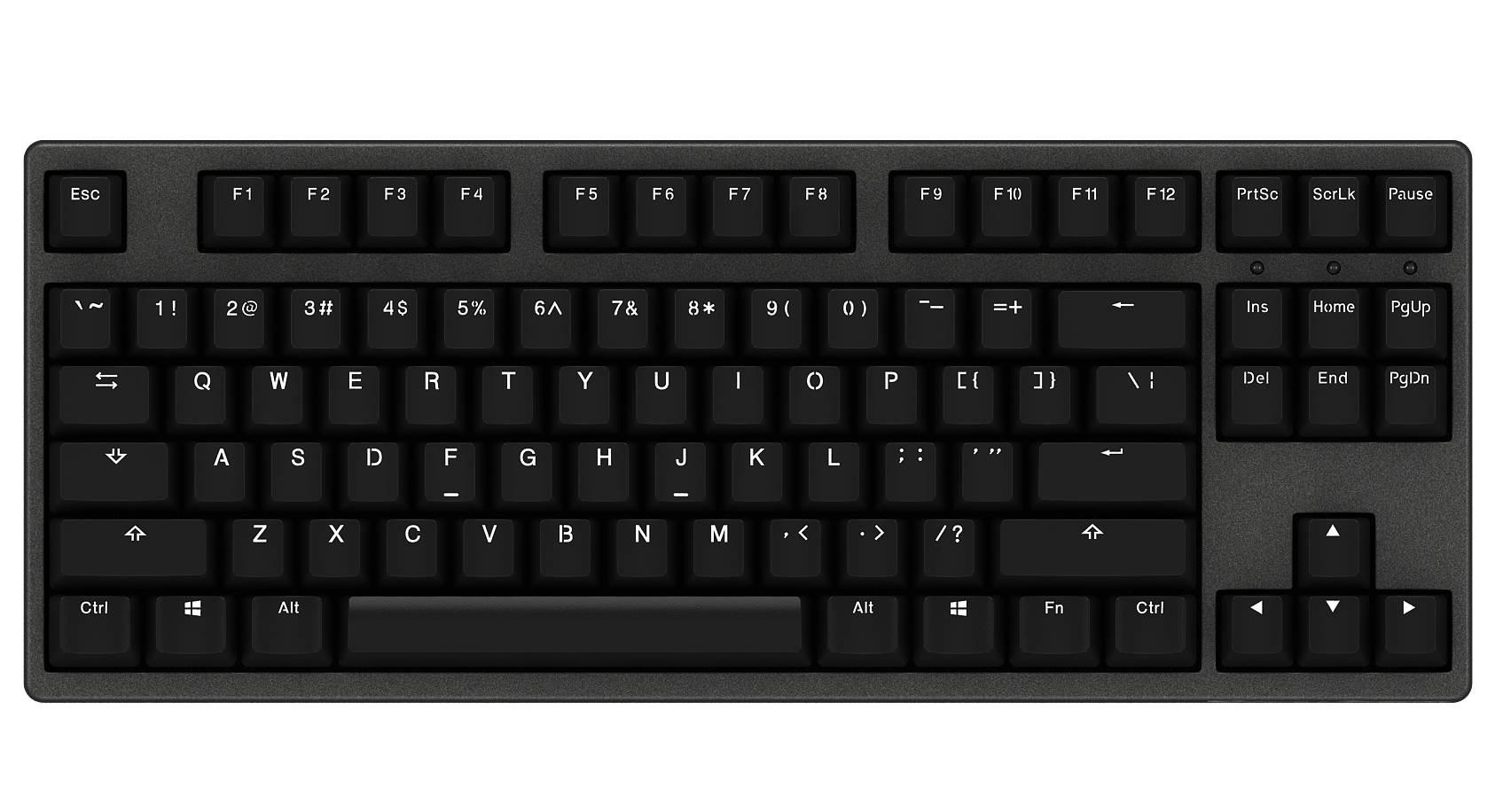 Akko 3087DS TKL Double Shot PBT Mechanical Keyboard - Cherry MX Blue