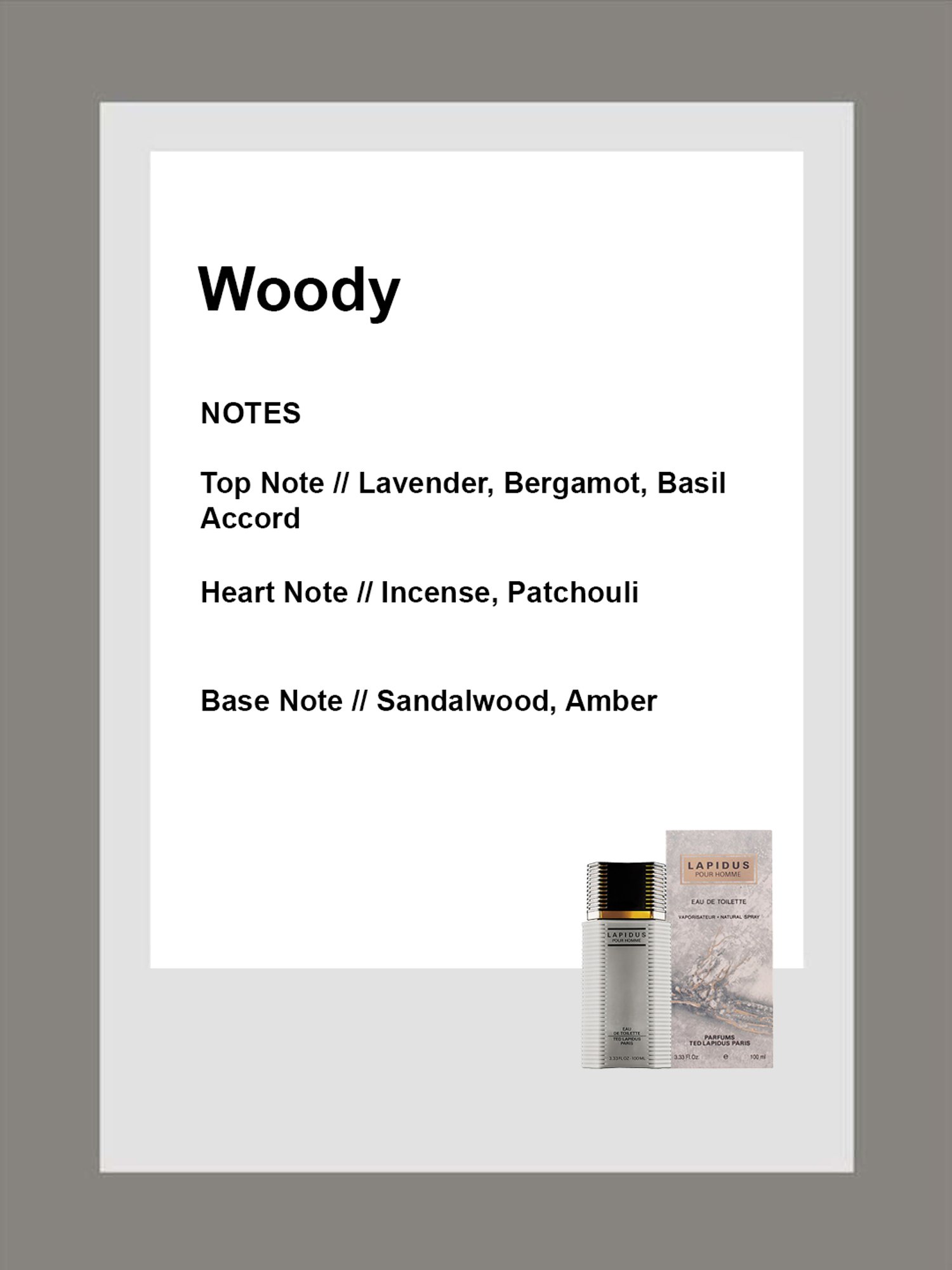 Ted Lapidus Pour Homme Eau de Toilette - 100 ml