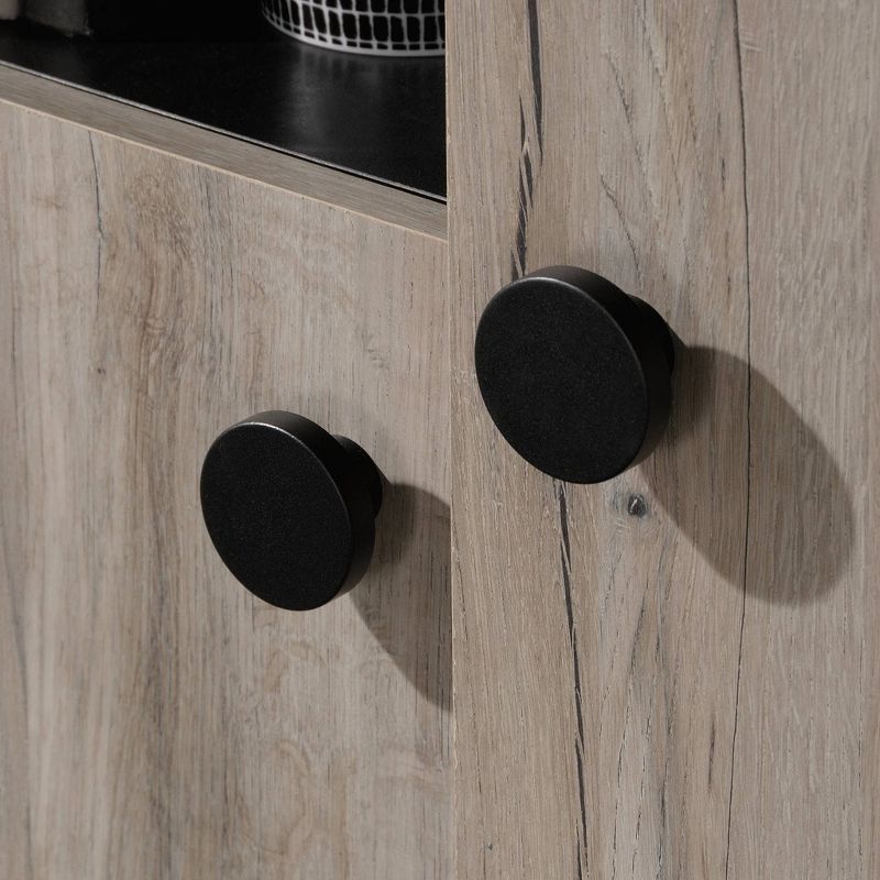 Linden Market Storage Cabinet Distressed Gray - Sauder