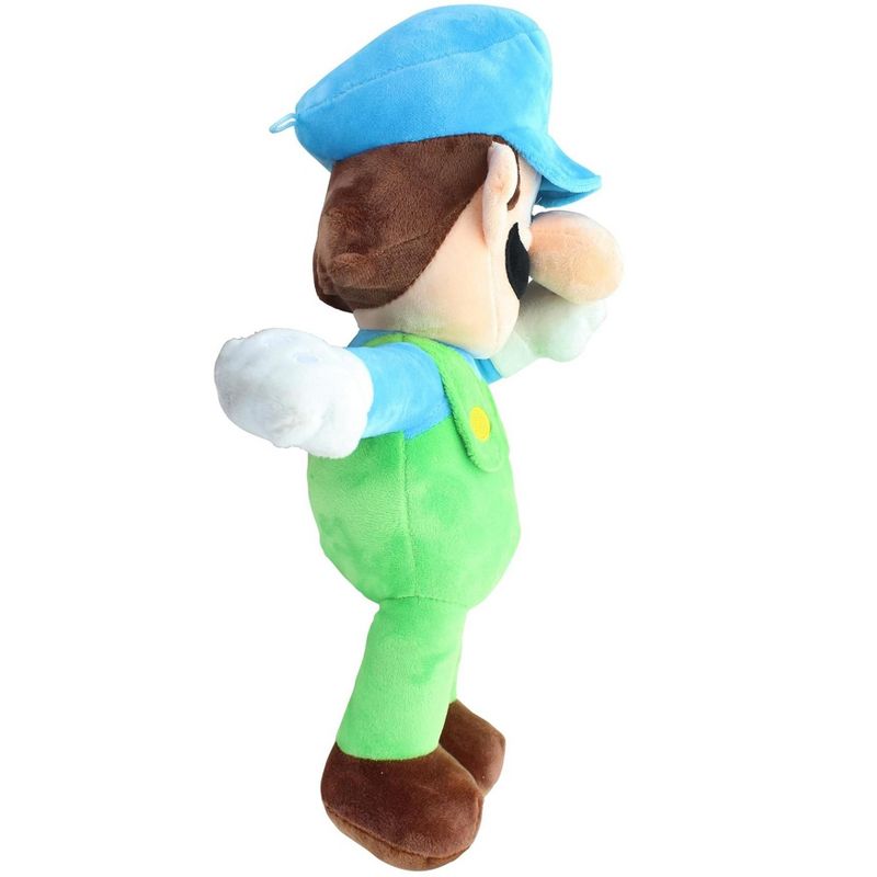 Chucks Toys Super Mario 16 Inch Character Plush | Ice Luigi