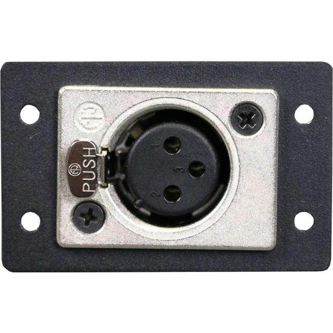 C2G Wiremold Audio/Video Interface Plates (AVIP) Neutrik XLR 3-Pin Female to Solder Cups