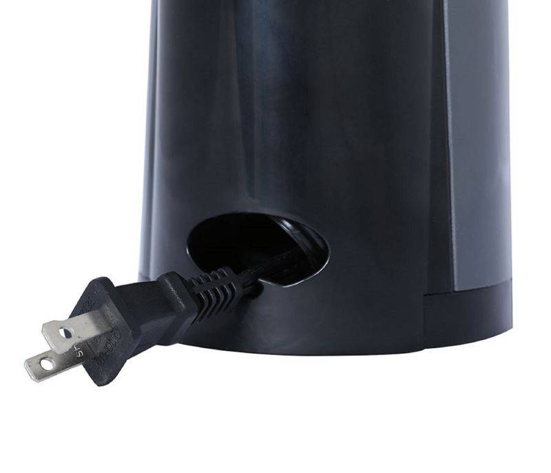 Brentwood J-30B Tall Electric Can Opener with Knife Sharpener & Bottle Opener, Black