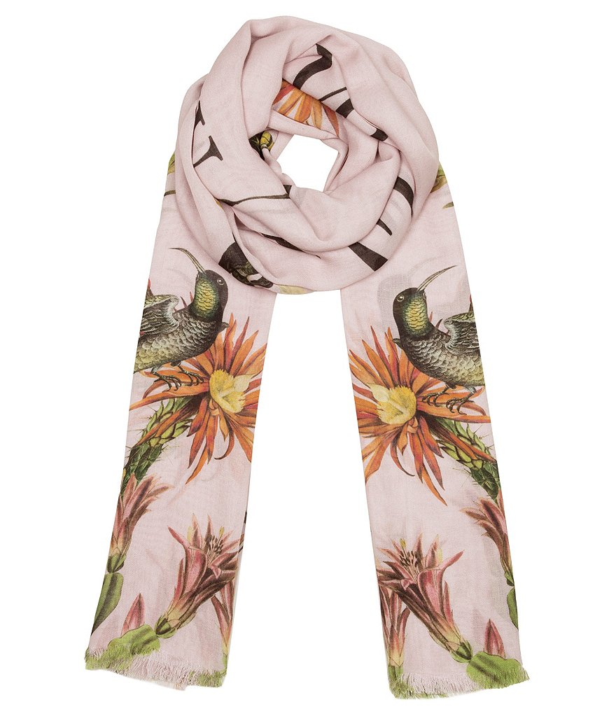 Echo Hammered Silk Oblong Scarf