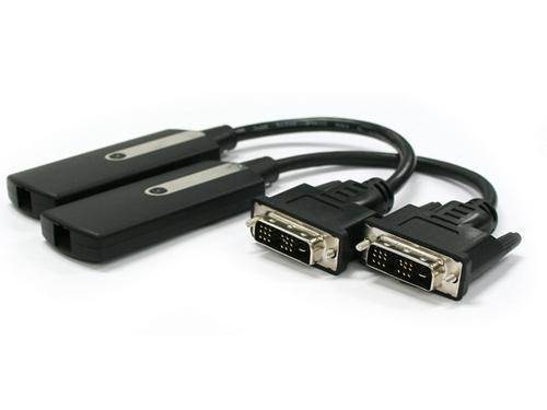 Ophit DSH-M Optical DVI Extender (Transmitter/Receiver) module dongle set