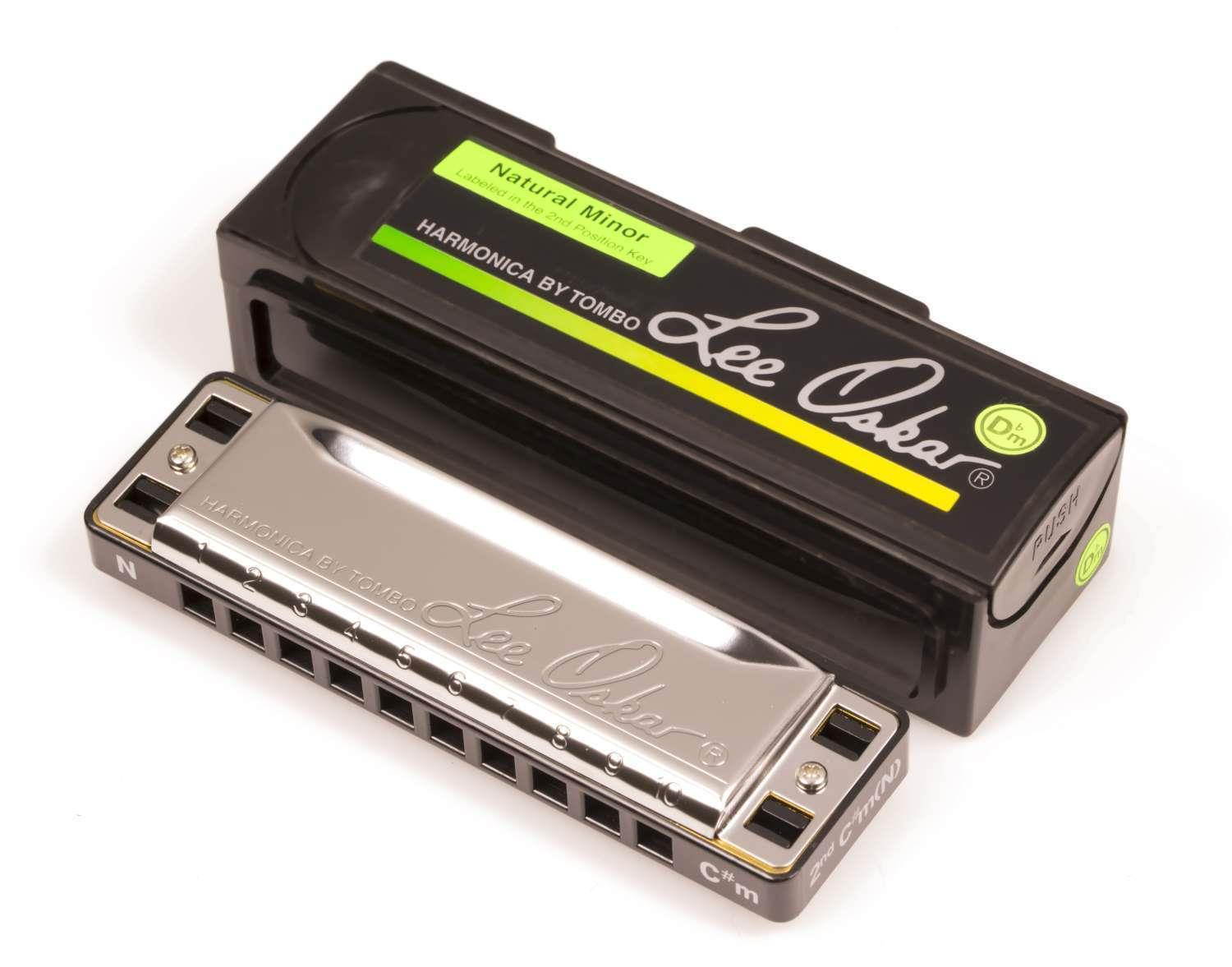 Genuine New Lee Oskar 1910 Natural Minor Harmonica or Harp. Key of D Flat Minor