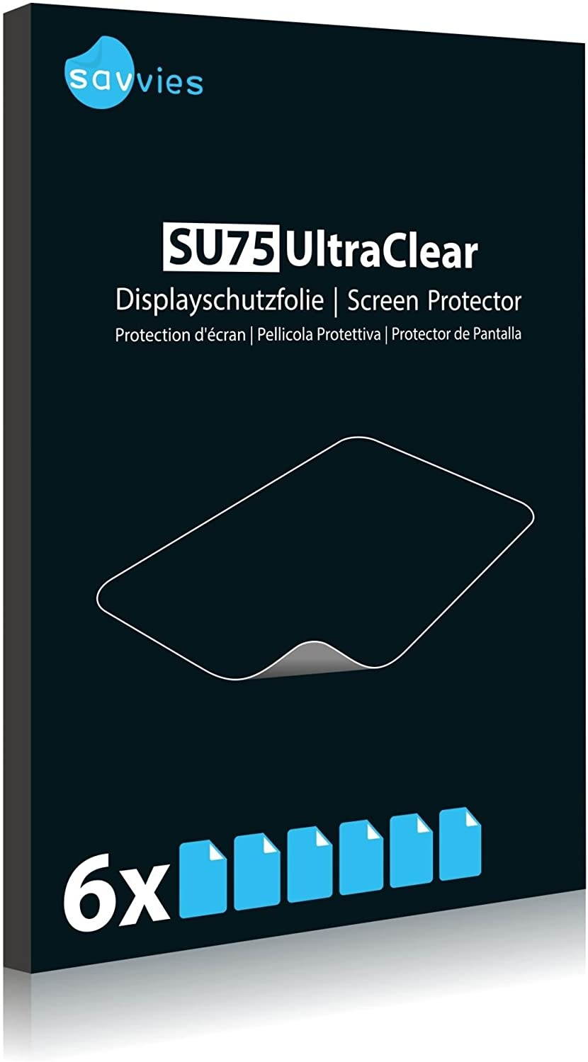 Bedifol 6X Savvies Ultra-Clear Screen Protector for Anytone AT-D878UV Plus, accurately Fitting - Simple Assembly - Residue-Free Removal